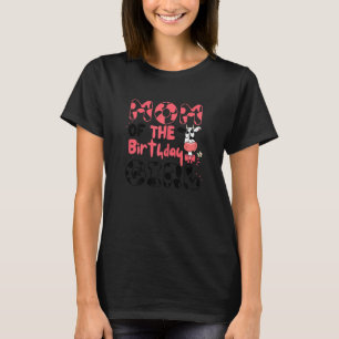 Vrouwen moeder van de verjaardag meisje voor meisj t-shirt