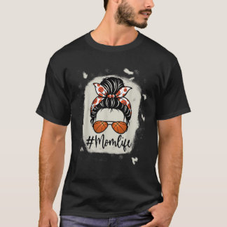Vrouwen Mom Life Basketbal Bleacheds Basketbal Mo T-shirt