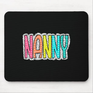 Vrouwen Nanny Dalmatische Stippen Mama Nana Oma Muismat
