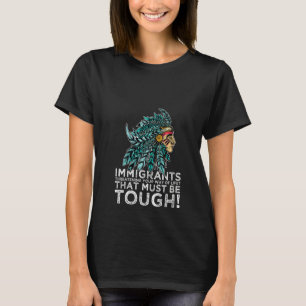 Vrouwen Native American Tribe Immigrants White Peo T-shirt