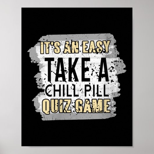 Vrouwen Neem een Mind Pause Funny Relax Quiz Game  Poster (Voorkant)