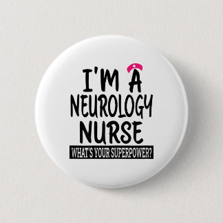 Vrouwen Neurologie Verpleegster Grappige Verpleegk Ronde Button 5,7 Cm