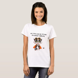 Vrouwen nieuwjaar, zelfde mannen t-shirt