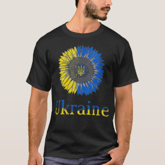 Vrouwen Oekraïne Oekraïners Zonnebloem  Oekraïne T-shirt