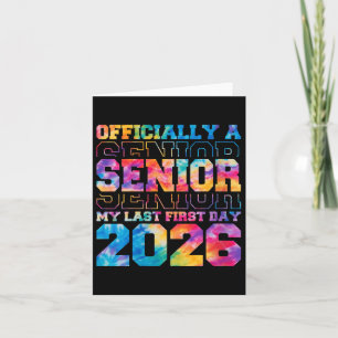 Vrouwen officieel senior 2026 mijn laatste eerste kaart