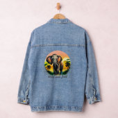 Vrouwen olifant denim jas denim jacket (Hangar)