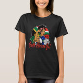 Vrouwen onbreekbaar Zuid-Afrikaans meisje Zuid-Afr T-shirt (Voorkant)