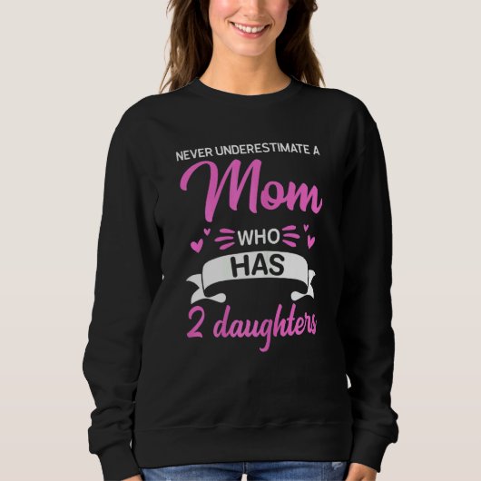 Vrouwen onderschatten nooit een moeder trui (Voorkant)