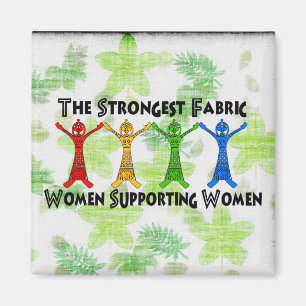 Vrouwen ondersteunen vrouwen magneet
