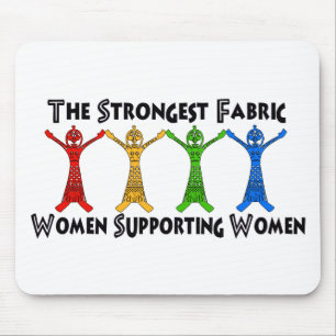 Vrouwen ondersteunen vrouwen muismat