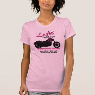 Vrouwen ook in de rij - Motorfietsbewustzijn 2013 T-shirt