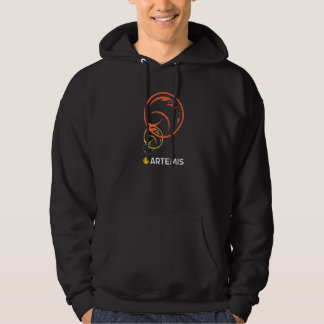 Vrouwen op de Vintage van de Moon Retro... Hoodie