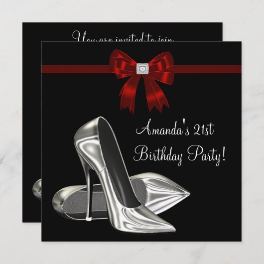 Vrouwen op hoog niveau op rood en zwart kaart (Voorkant / Achterkant)