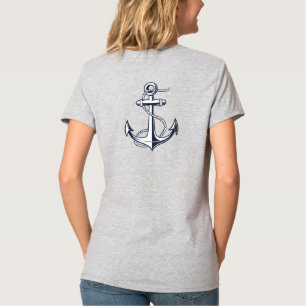Vrouwen op maat vissen t-shirt