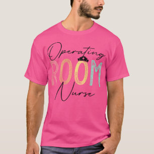 Vrouwen Operatiekamer Nurse Health Doctor Hospital T-shirt