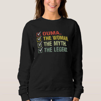 Vrouwen Ouma de vrouw de mythe de Legende Vintage Trui