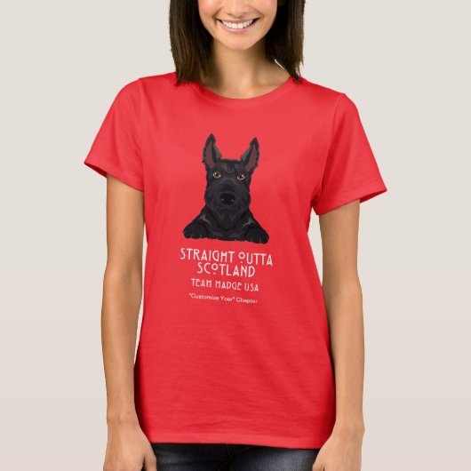 Vrouwen "Outta' T-shirt (Voorkant)