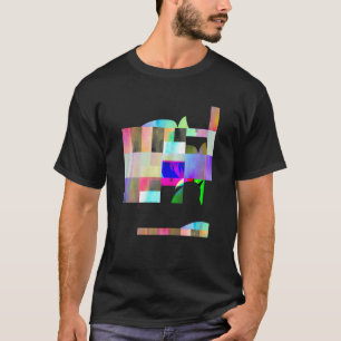 Vrouwen Paard Meisje Graphic Paard Liefhebber Ruit T-shirt