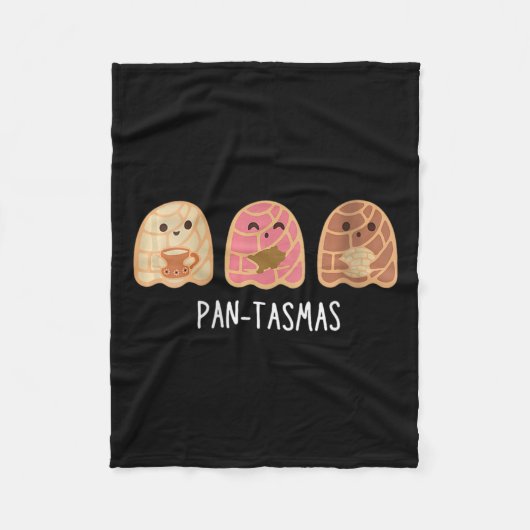 Vrouwen Pantasmas Ghost Funny Spooky Conchas Fleece Deken (Voorkant)