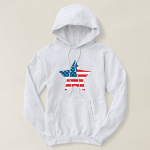 Vrouwen Patriottische Hoodie
