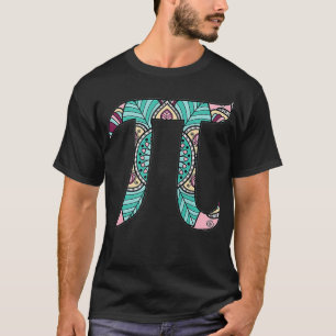 Vrouwen PI Symbool Schattigee Wiskunde Leraar T-shirt