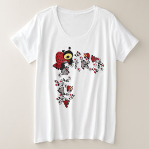 Vrouwen Plus-SizeBasicT-Shirt Grote Maat T-shirt