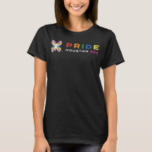 Vrouwen Pride Houston 365 T-Shirt - Zwart