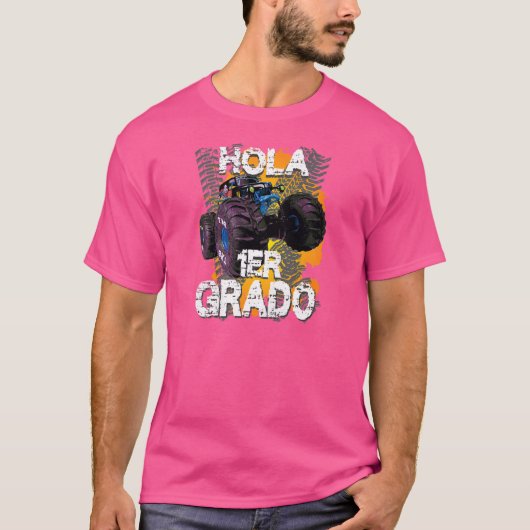 Vrouwen Primer Dia De Escuela Maestra Spaans 1 Gra T-shirt (Voorkant)