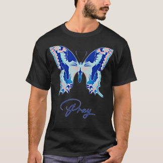 Vrouwen Quycinda Leress Praying Butterfly Premium T-shirt