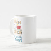 Vrouwen redden vis en bier tijdens het zingen van koffiemok (Voorkant links)