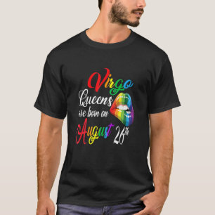 Vrouwen regenboogkoninginnen worden geboren op 26 t-shirt