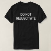 Vrouwen Resusciteren de nek niet T-shirt (Design voorkant)