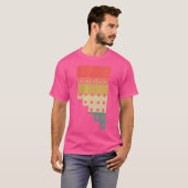Vrouwen Retro Pan fluit T-shirt (Voorkant volledig)