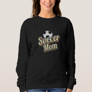 Vrouwen Retro Voetbal Moeder Moederdag Trui