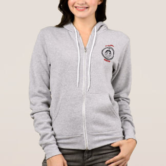 Vrouwen Rits-up Hoodie: Braves (10203) Hoodie