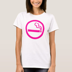 Vrouwen roken 喫 煙 女 Japanse 性 T-shirt