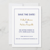 Vrouwen Rowers-team watersport blauw Kaart (Achterkant)