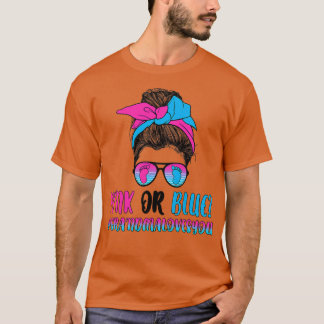 Vrouwen Roze of blauwe oma houden van je sekse. T-shirt