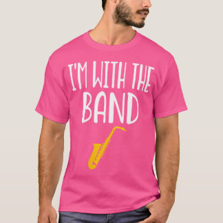 Vrouwen saxofoon - Marching Band Music Orchestra A T-shirt