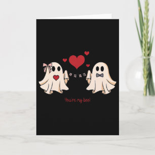 Vrouwen Schattige Je bent mijn Boo Ghost Schattige Kaart