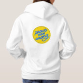 Vrouwen, Schattige Kinder Design Basic Hoodie Swea (Achterkant)