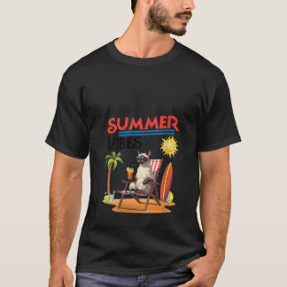 Vrouwen Schattigee poes met vruchtensap surfplanke T-shirt