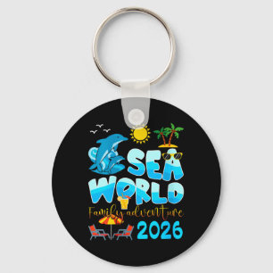 Vrouwen Sea World Familie Avontuur Trip 2026 Stran Sleutelhanger