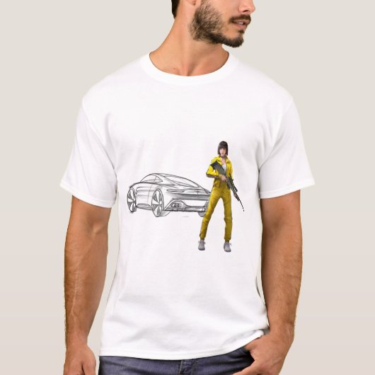 Vrouwen shirt Snipers (Voorkant)