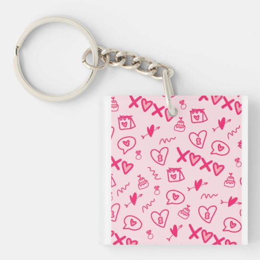 vrouwen sleutelhanger (voorkant)