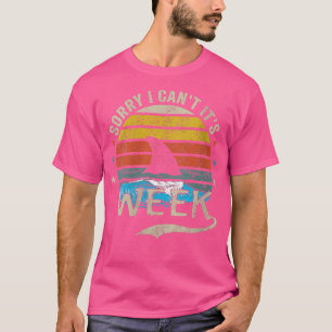 Vrouwen , sorry dat ik zijn week grappige haai ver t-shirt