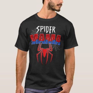 Vrouwen Spin Mama Moederdag Matching Familie Geboo T-shirt