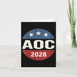 Vrouwen Stem Alexandria Ocasio-cortez Presi Kaart
