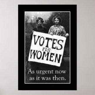 vrouwen Stemming Poster 2