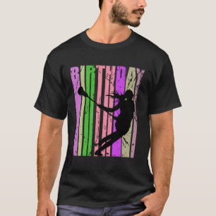 Vrouwen Sticks Lacrosse Meisjes Schattig Koningin T-shirt